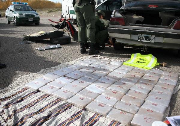 Tráfico de drogas en la Argentina