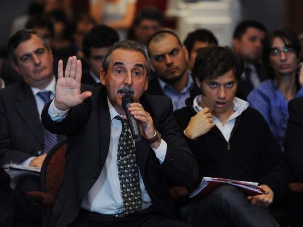 Guillermo Moreno y Axel Kicillof