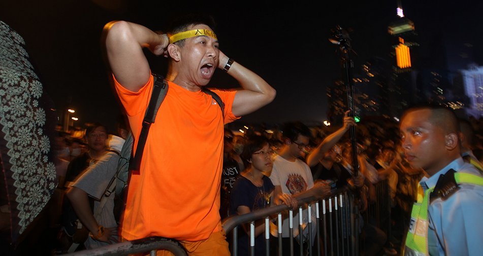 Protestas en Hong Kong