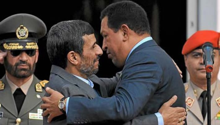 Hugo Chávez y Mahmud Ahmadineyad