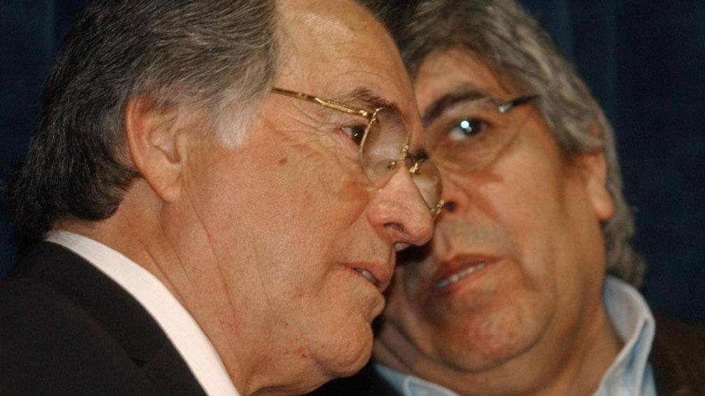 Hugo Moyano y Luis Barrionuevo