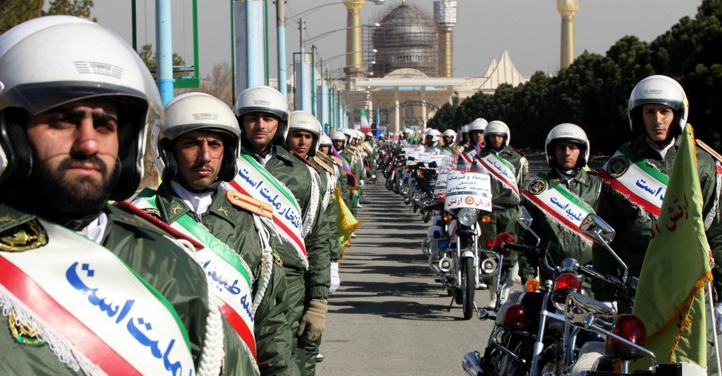 Irán, guardia policial