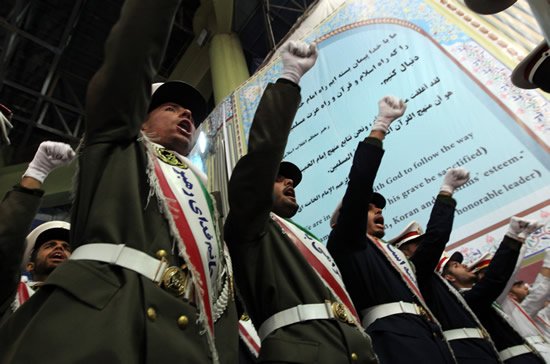 Soldados iraníes