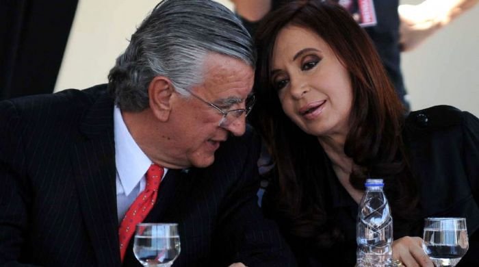 Gobernador José Luis Gioja y la Presidente Cristina Fernández