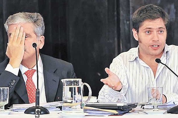 Julio De Vido y Axel Kicillof