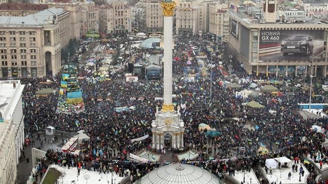 Protestas en Kiev