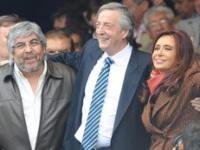 Moyano, Kirchner y Kirchner