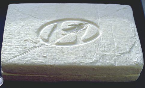 Ladrillo de cocaína