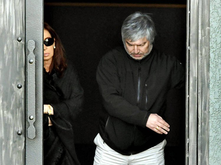 Lázaro Báez y Cristina Fernández Wilhelm