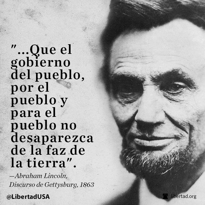 Abraham Lincoln y su discurso de Gettysburg