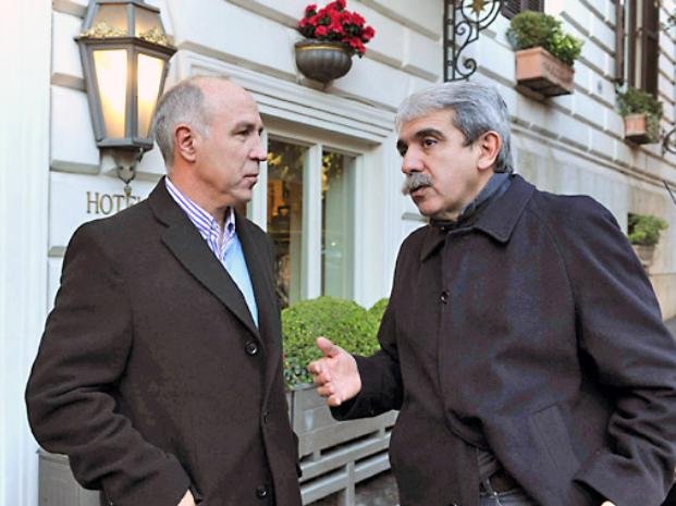 Ricardo Lorenzetti y Aníbal Fernández