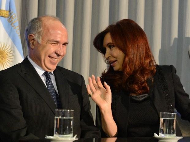 Ricardo Lorenzetti y Cristina Kirchner