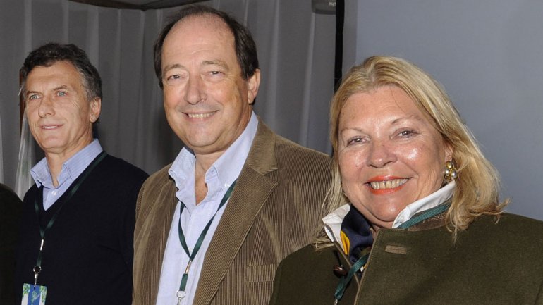 Macri, Sanz, Carrió