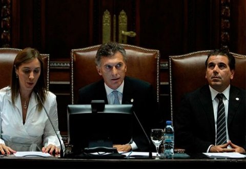 Macri, Vidal, Ritondo