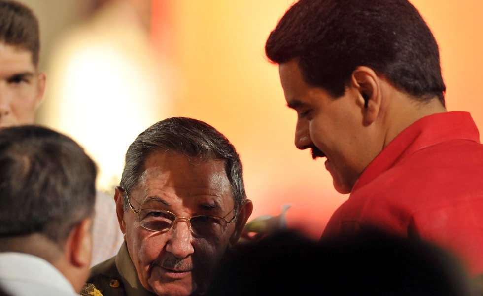 Raúl Castro, Nicolás Maduro