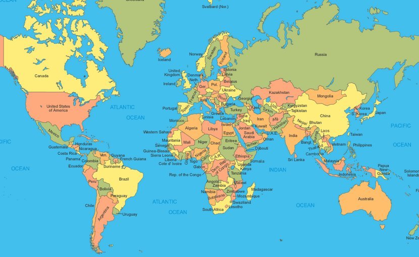 Mapa mundial