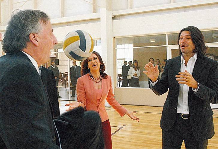 Kirchner, Cristina y Tinelli
