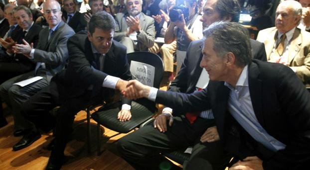 Sergio Massa y Mauricio Macri