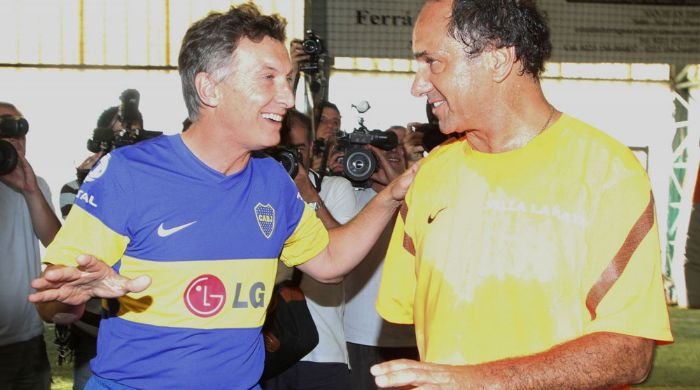 Mauricio Macri y Daniel Scioli