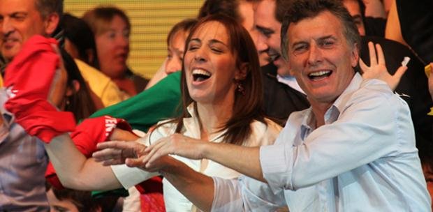 María Eugenia Vidal y Mauricio Macri - Foto: La Nación
