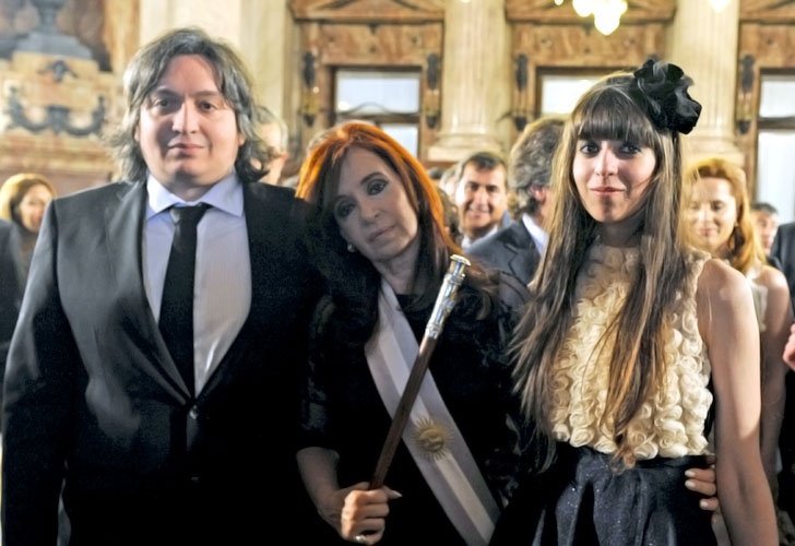 Máximo Kirchner, Cristina, Florencia