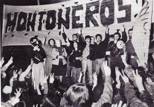 Foto de guerrilleros Montoneros