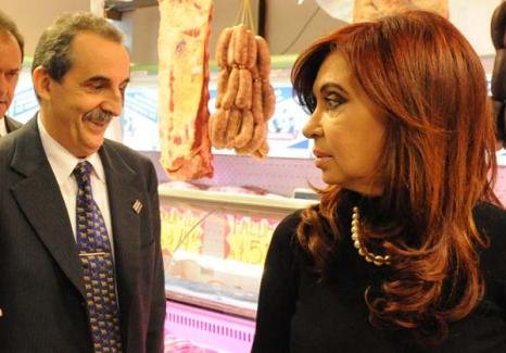 Guillermo Moreno y Cristina Kirchner