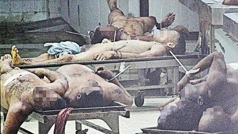 Foto reciente de una morgue en Caracas, Venezuela
