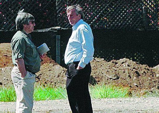Néstor Kirchner y Lázaro Báez