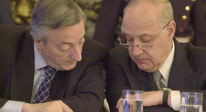 Néstor Kirchner y Roberto Lavagna