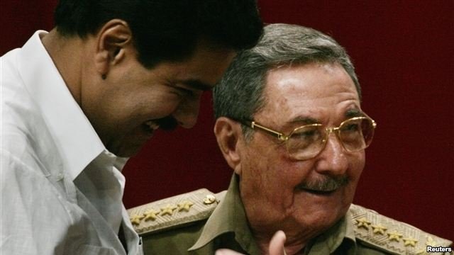 Nicolás Maduro y Raúl Castro