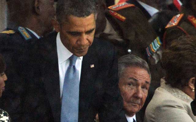 Barack Obama, Raúl Castro Espín