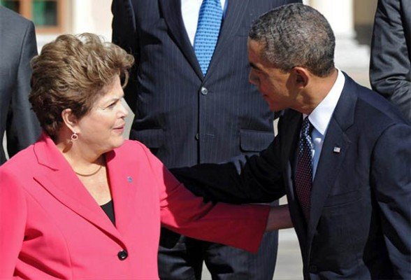 Barack Obama y Dilma Rousseff
