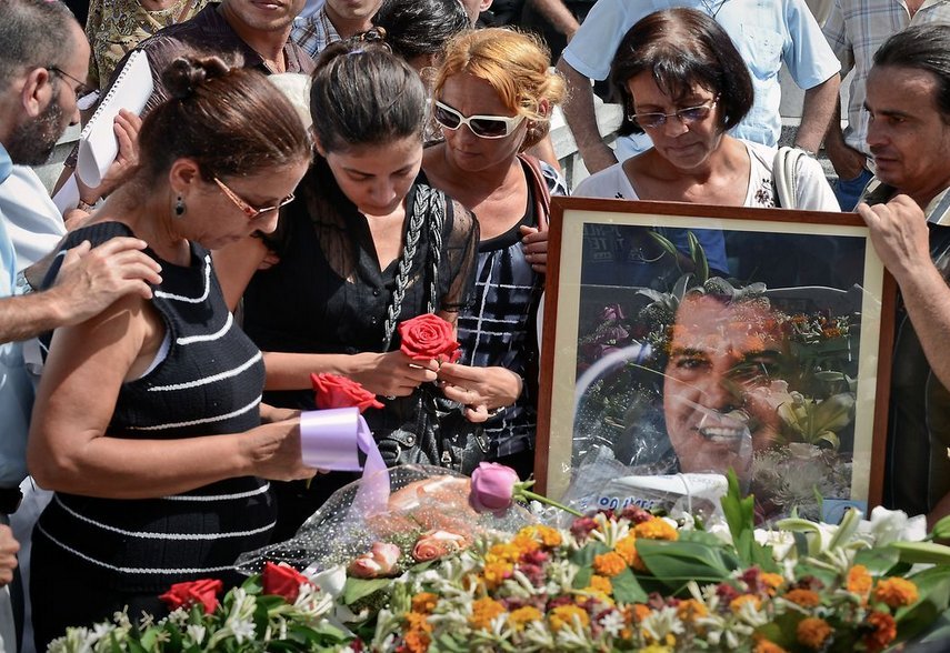 Oswaldo Payá, funeral