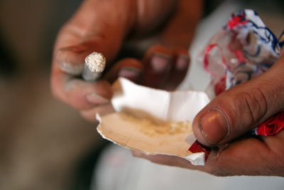Paco, pasta base de cocaína
