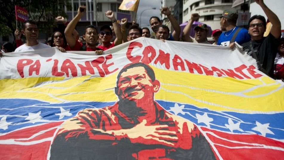 Partidarios de Hugo Chávez Frías