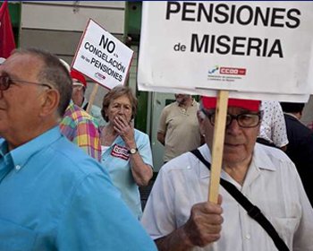 Pensionistas en España