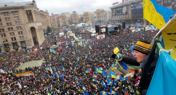 Protestas en Kiev