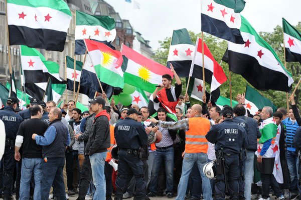Protestas en Siria