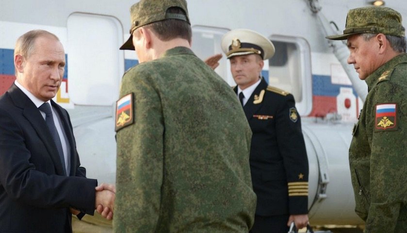Putin, generales
