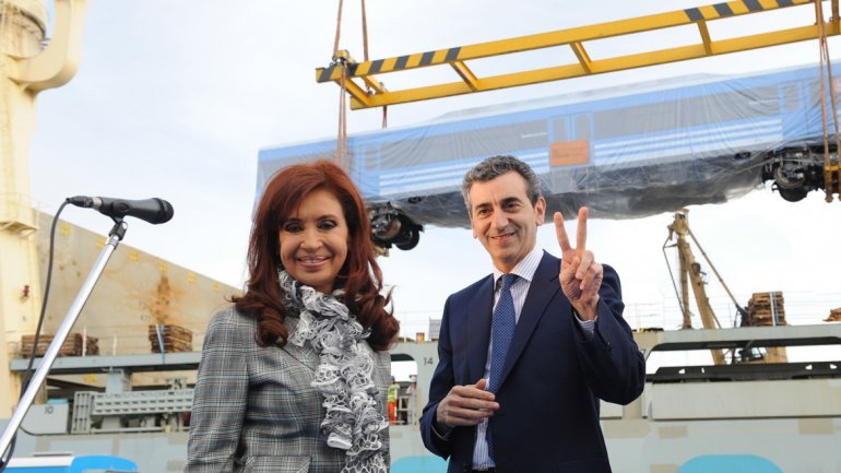 Florencio Randazzo y Cristina Kirchner