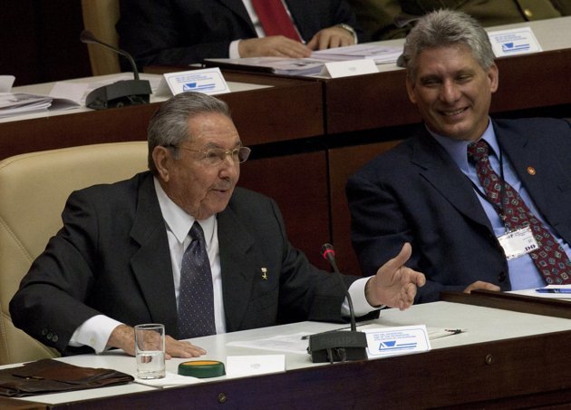 Raúl Castro y Díaz-Canel