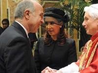 Ricardo Lorenzetti, Cristina Fernández y el Santo Padre