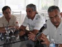 Alberto Rodríguez Saá, Rafael De Vito y el dirigente local Jaime Alper