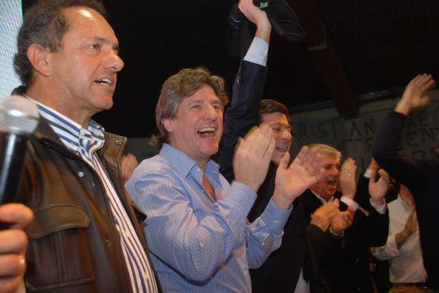 Scioli y Amado Boudou
