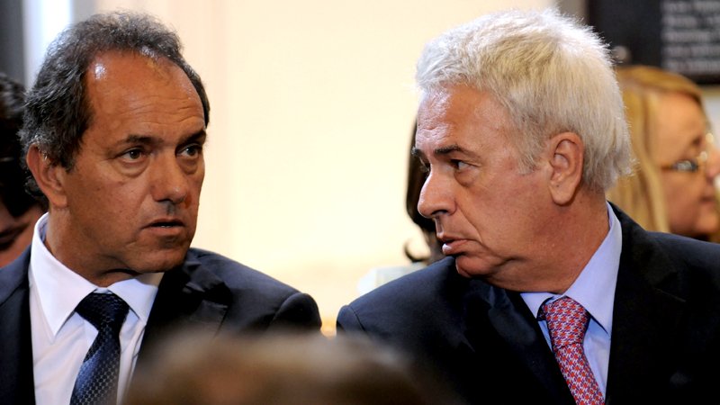 Daniel Scioli y José Manuel De la Sota
