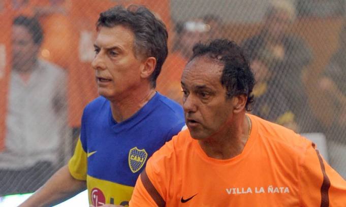 Mauricio Macri y Daniel Scioli - Foto: TELAM