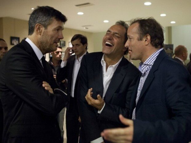 Scioli, Tinelli e Insaurralde