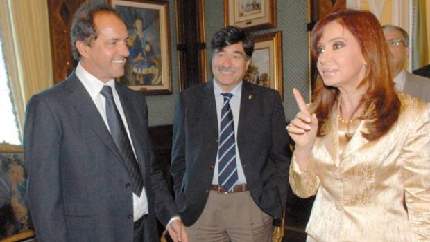 Daniel Scioli y Cristina Kirchner
