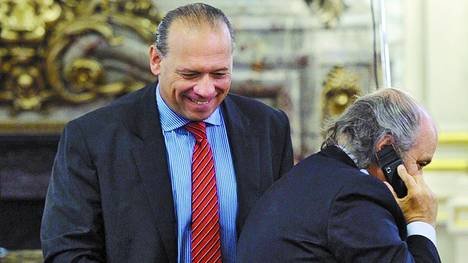 Sergio Berni y Alejandro Granados